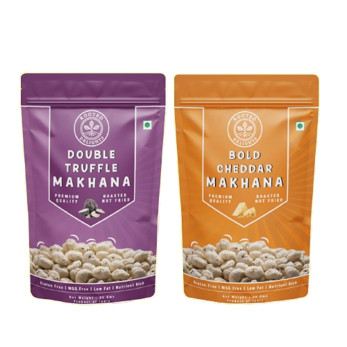 Double Truffle & Bold Cheddar Makhana Pack of 2