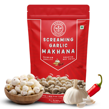Screaming Garlic Makhana - 35gm